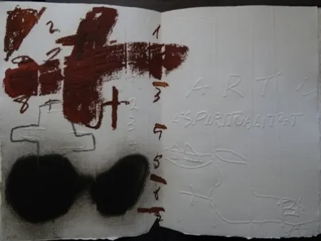 Geïllustreerd Boek Tàpies - Art i espiritualitat