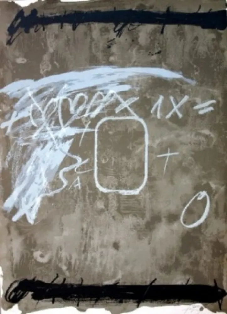 Lithografie Tàpies - Berliner-suite