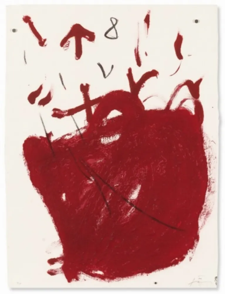 Ets En Aquatint Tàpies - Carmí 8