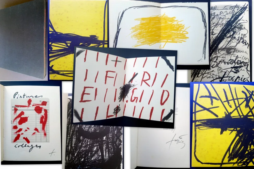 Geïllustreerd Boek Tàpies - Catálogo especial 1969