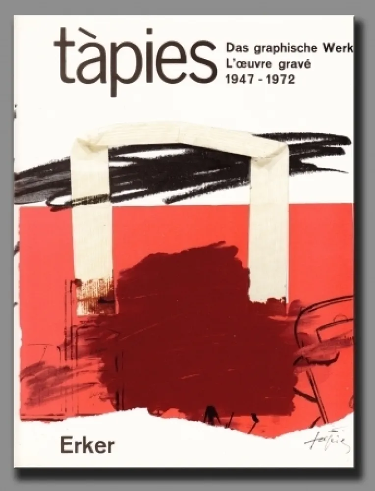 Geïllustreerd Boek Tàpies - Catalogue raisoné I