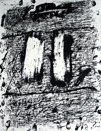 Lithografie Tàpies - Círculo De Piedra 1