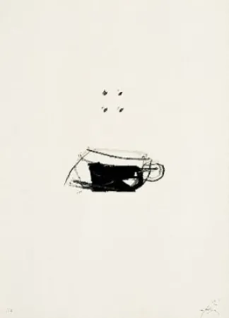 Lithografie Tàpies - Clau 10