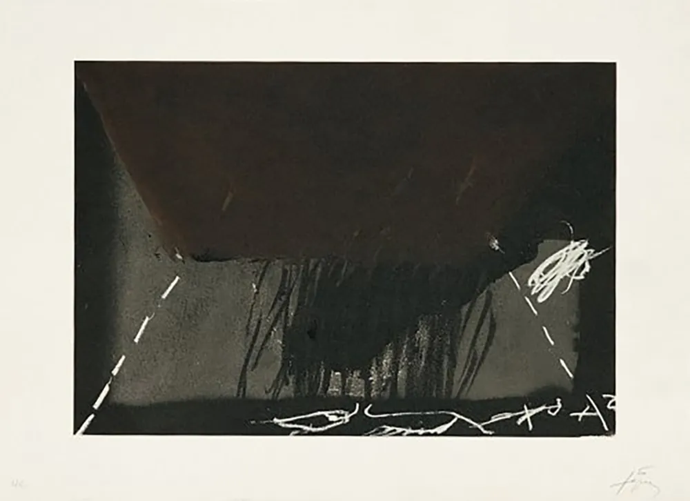 Lithografie Tàpies - Clau-12