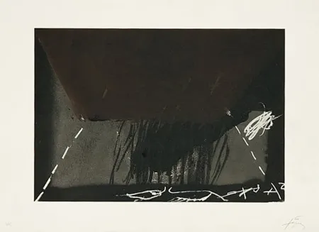Lithografie Tàpies - Clau-12