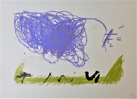 Lithografie Tàpies - Clau 16