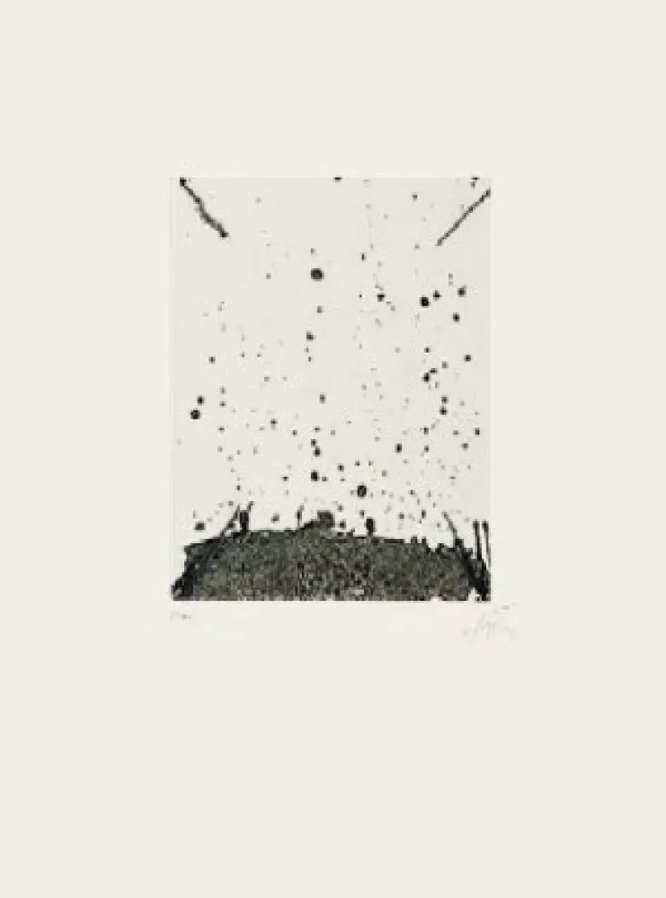 Lithografie Tàpies - Clau 19