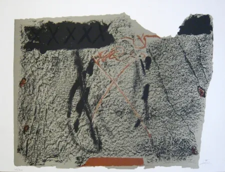 Lithografie Tàpies - Composition