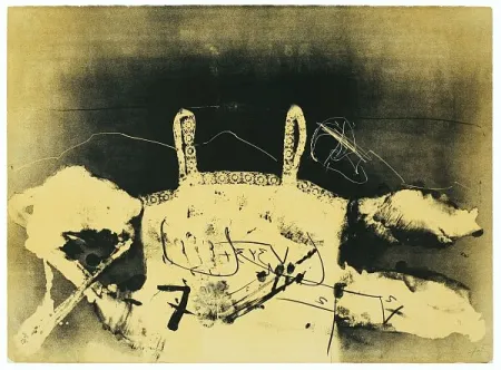 Lithografie Tàpies - Dentelle