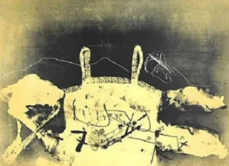 Lithografie Tàpies - Dentelle