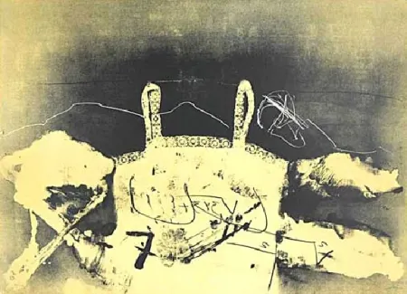 Lithografie Tàpies - Dentelle