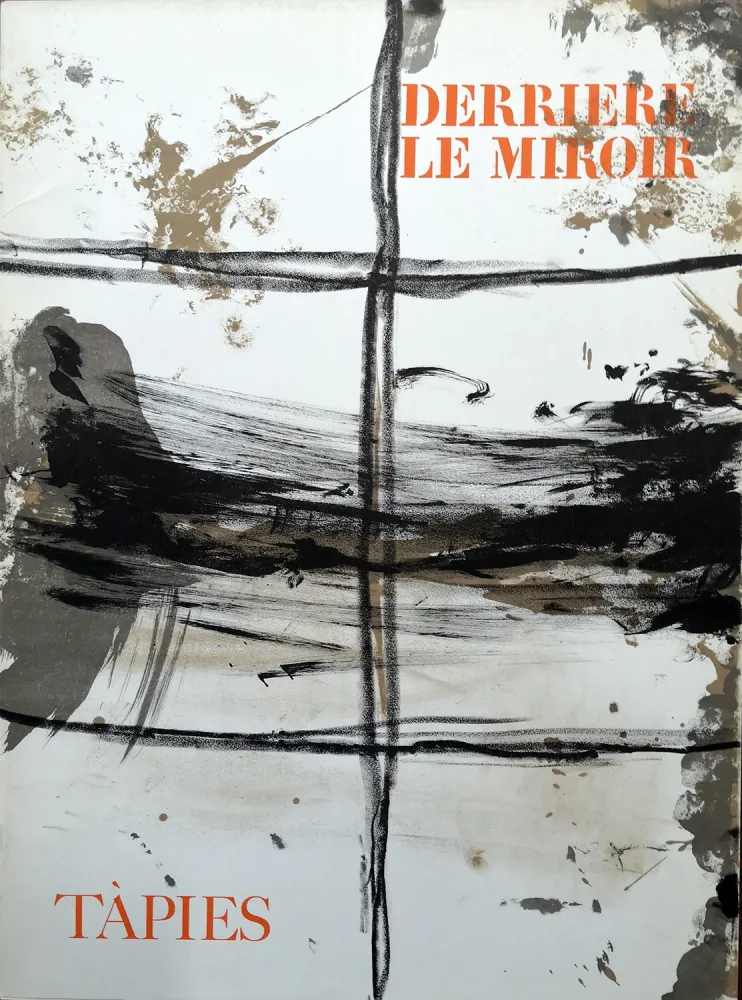 Geïllustreerd Boek Tàpies - Derrière le Miroir n. 168. Novembre 1967.