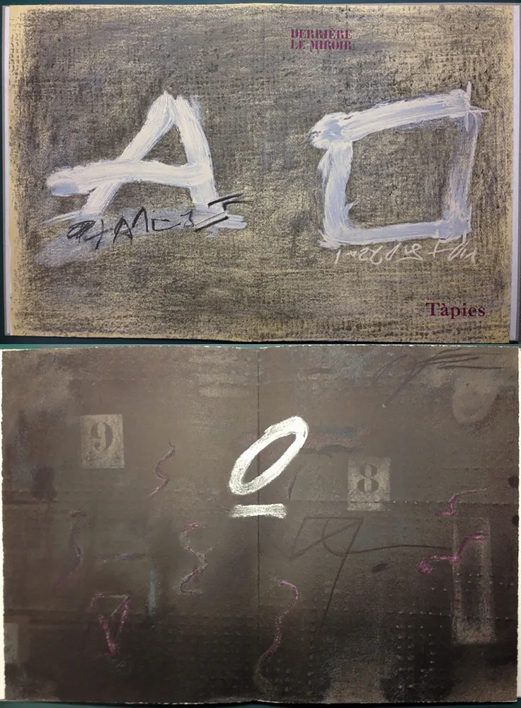 Geïllustreerd Boek Tàpies - DERRIÈRE LE MIROIR N° 234. TAPIES. Mai 1979.