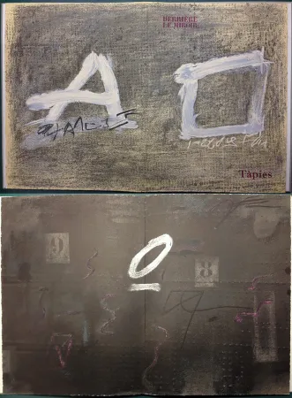 Geïllustreerd Boek Tàpies - DERRIÈRE LE MIROIR N° 234. TAPIES. Mai 1979.