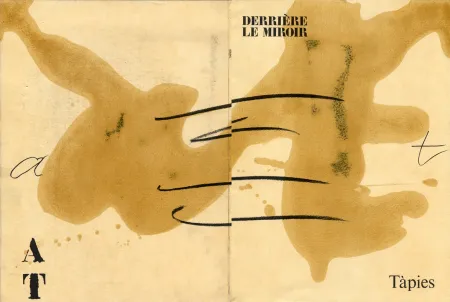 Geïllustreerd Boek Tàpies - DERRIÈRE LE MIROIR N° 253. TAPIES. Juin 1982.