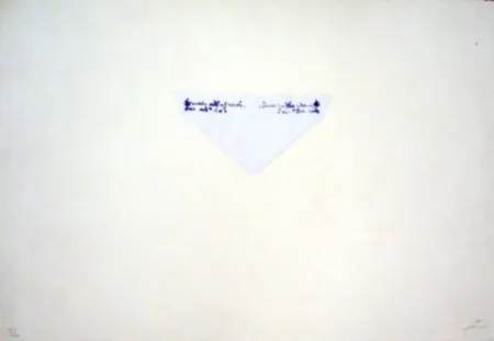 Lithografie Tàpies - EL PA A LA BARCA