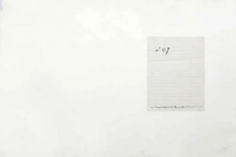 Lithografie Tàpies - El Pa  A la Barca