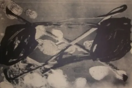 Lithografie Tàpies - Empreinte barrrée