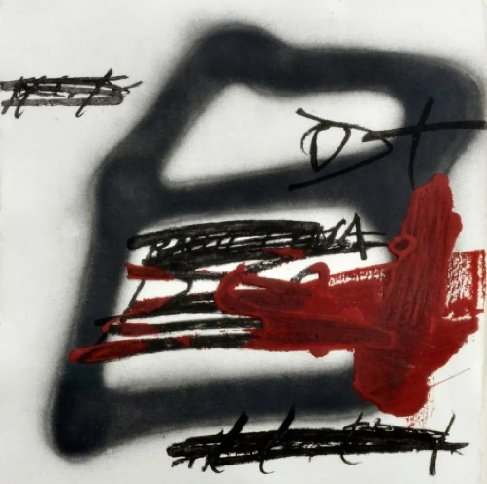 Ets En Aquatint Tàpies - Forma Ombrejada