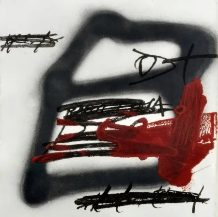 Ets En Aquatint Tàpies - Forma Ombrejada