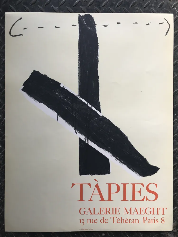 Geen Techniek Tàpies - Galerie Maeght