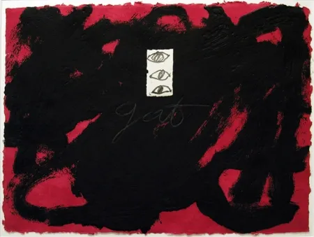 Ets En Aquatint Tàpies - Gat