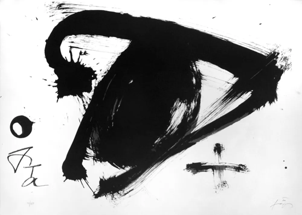 Lithografie Tàpies - JO  BARCELONA 