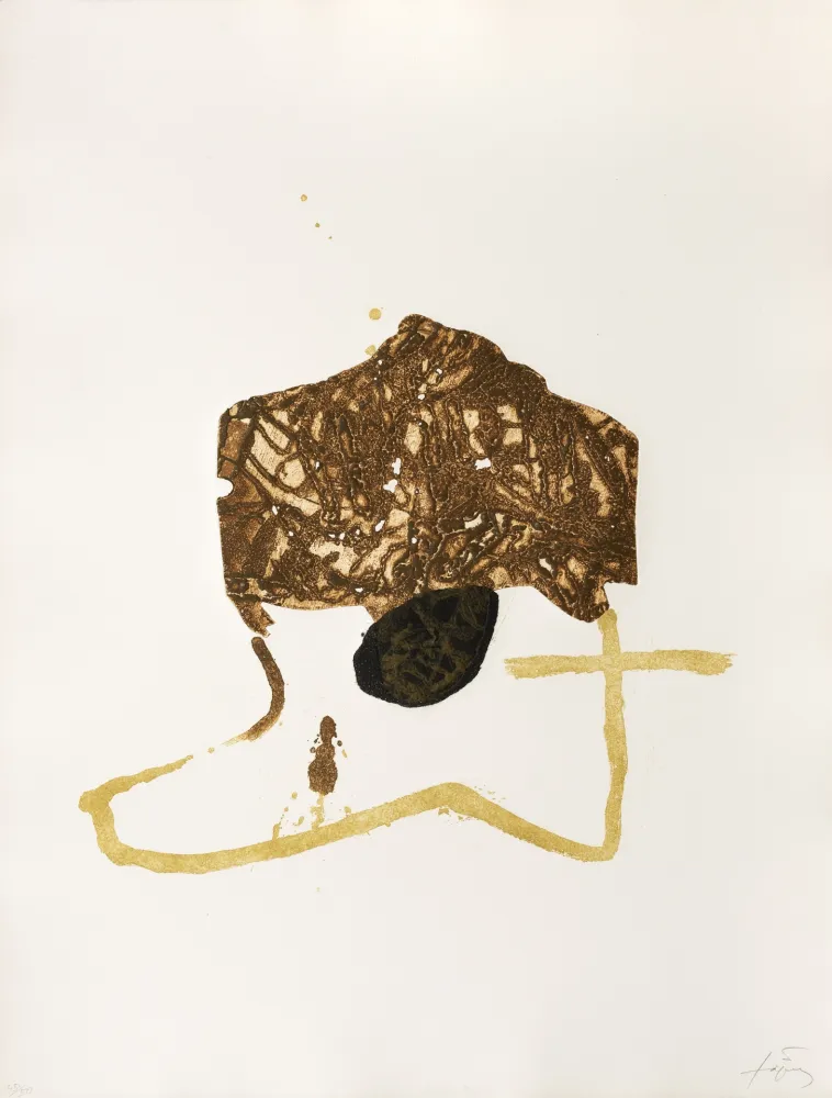 Gravure Tàpies - La Botte 