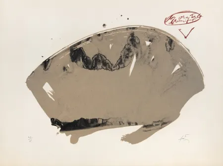 Lithografie Tàpies - L'Éventail 