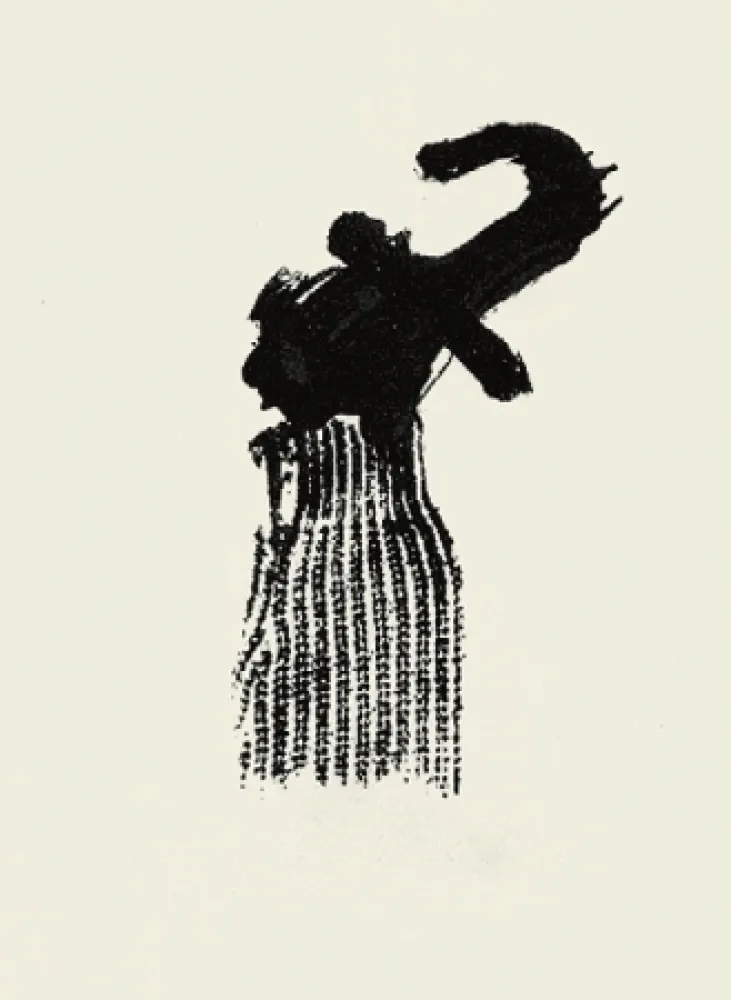 Lithografie Tàpies - Llambrec 10