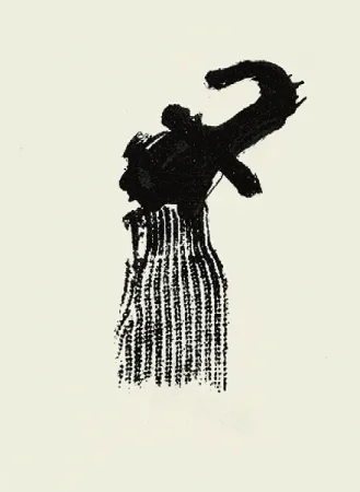 Lithografie Tàpies - Llambrec 10