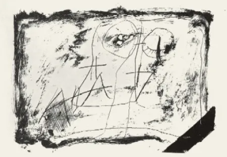 Lithografie Tàpies - Llambrec 11
