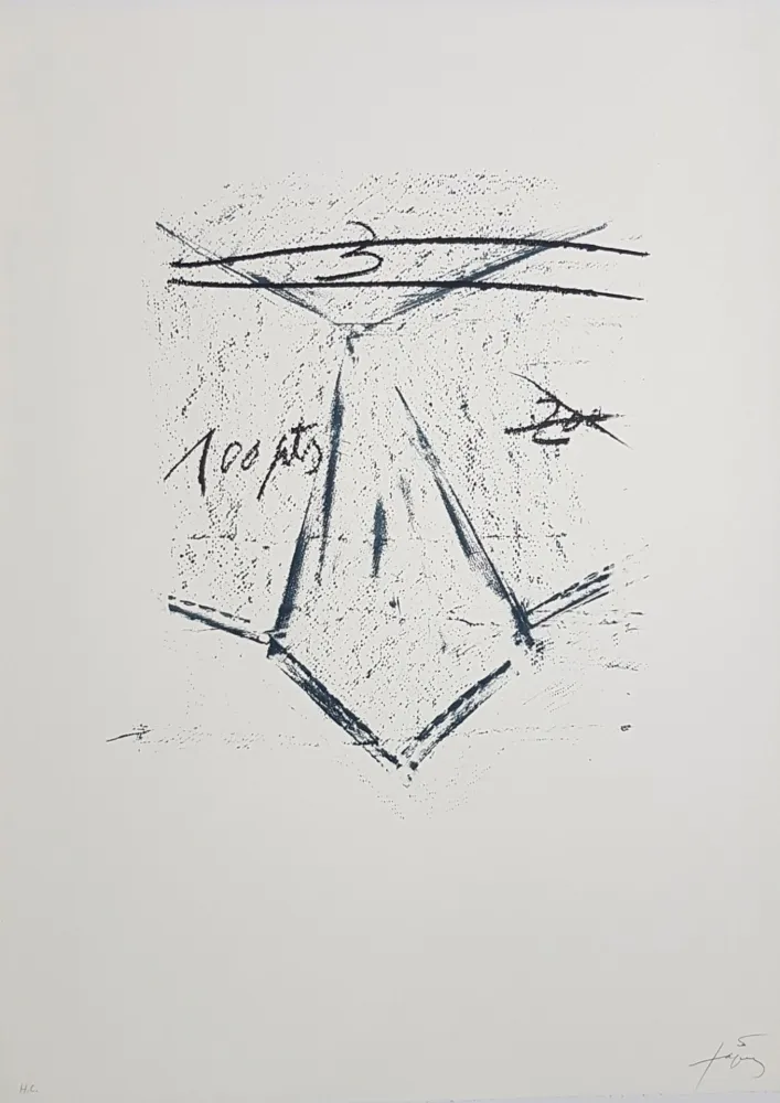 Lithografie Tàpies - Llambrec-12