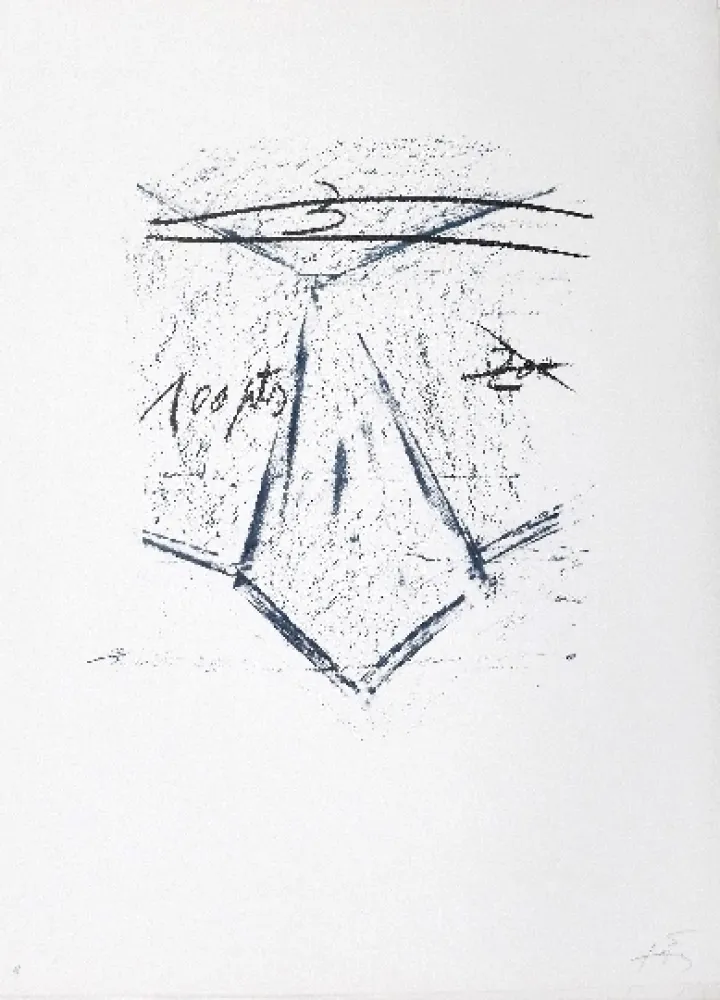 Lithografie Tàpies - LLambrec 12