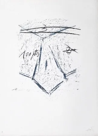 Lithografie Tàpies - LLambrec 12