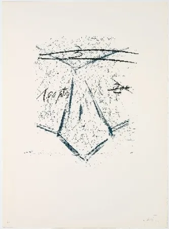 Lithografie Tàpies - Llambrec 12