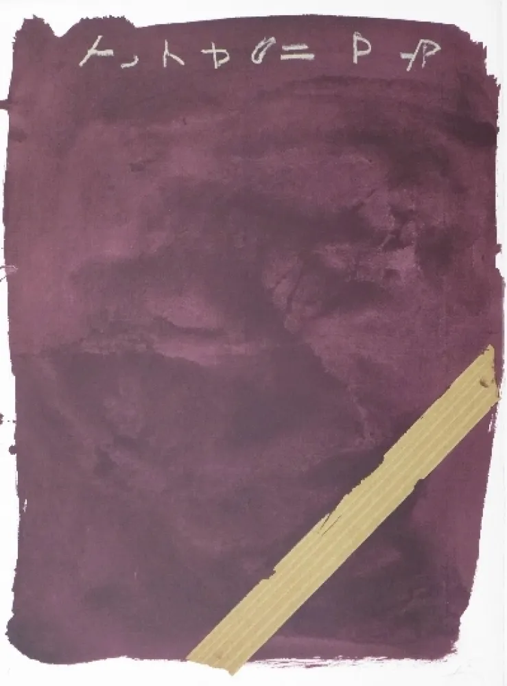 Lithografie Tàpies - LLambrec 13