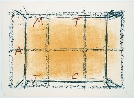 Lithografie Tàpies - Llambrec 18