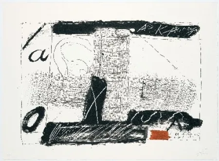 Lithografie Tàpies - Llambrec 2