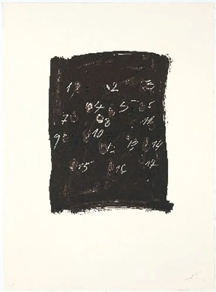 Lithografie Tàpies - Llambrec-3