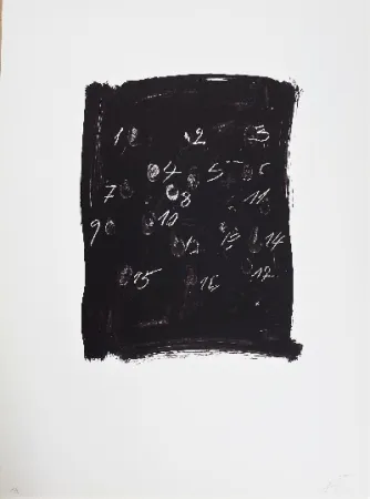 Lithografie Tàpies - LLambrec 3