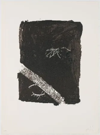 Lithografie Tàpies - Llambrec 5