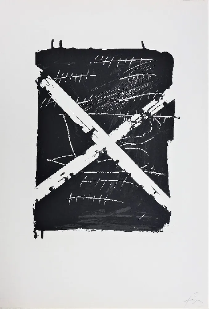 Lithografie Tàpies - LLambrec 8