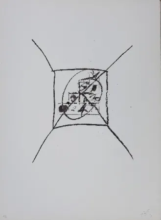 Lithografie Tàpies - LLambrec 9