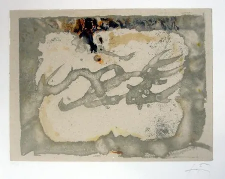 Ets En Aquatint Tàpies - Muntanyes