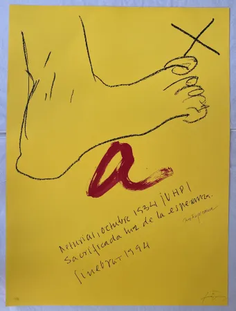 Lithografie Tàpies - N/A