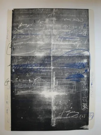 Lithografie Tàpies - Oeuvre gravé