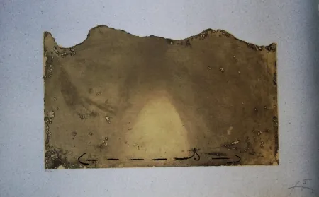 Ets En Aquatint Tàpies - Petrificada petrificante