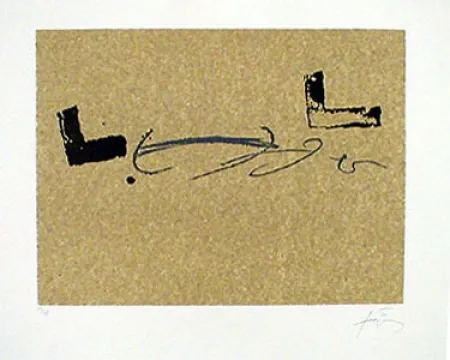 Lithografie Tàpies - REPERTORIO DE JUNIO
