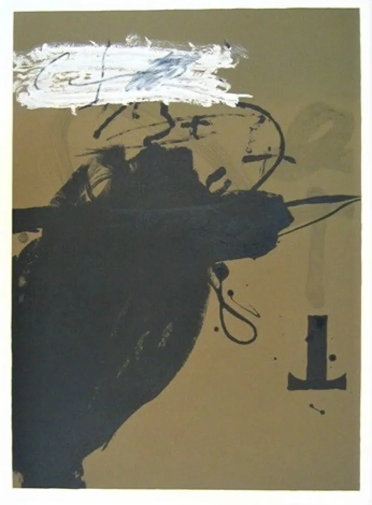 Lithografie Tàpies - Senanque 2